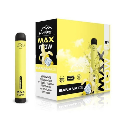 HYPPE MAX FLOW MESH DISPOSABLE - BANANA FREEZE - 2000 PUFFS