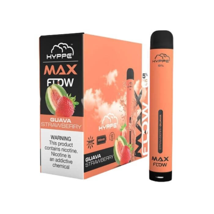 HYPPE MAX FLOW MESH DISPOSABLE - STRAWBERRY GUAVA - 2000 PUFFS