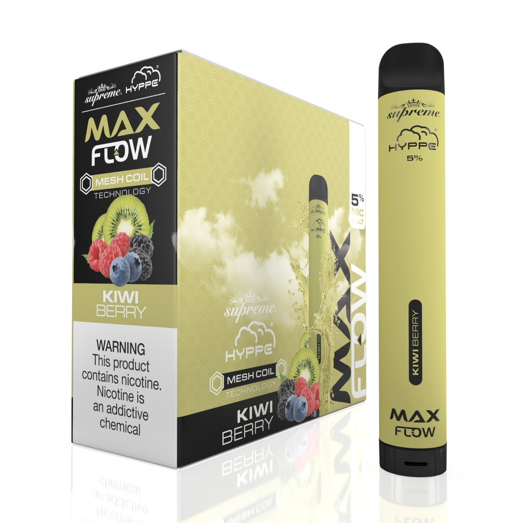 HYPPE MAX FLOW MESH DISPOSABLE - KIWI BERRY - 2000 PUFFS