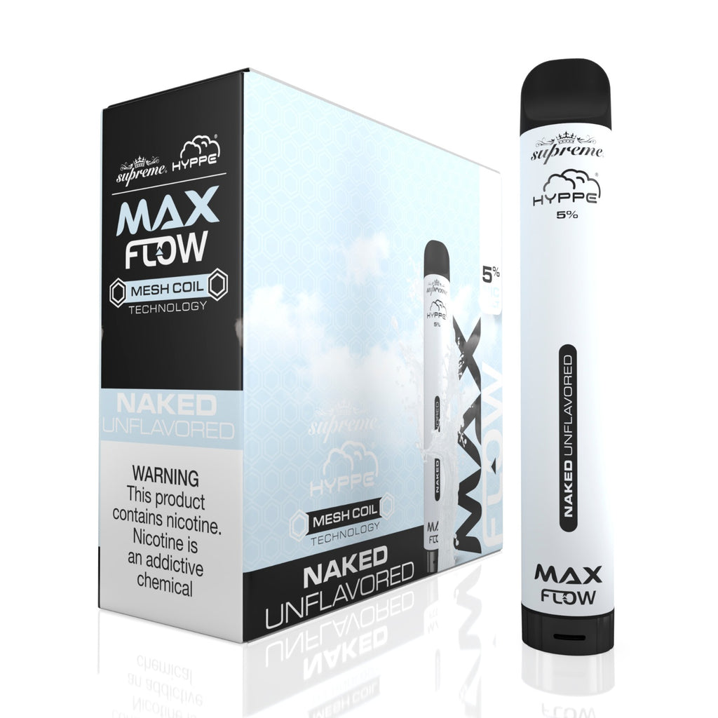 HYPPE MAX FLOW MESH DISPOSABLE - NAKED - 2000 PUFFS