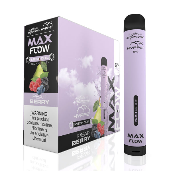 HYPPE MAX FLOW MESH DISPOSABLE - PEAR BERRY - 2000 PUFFS