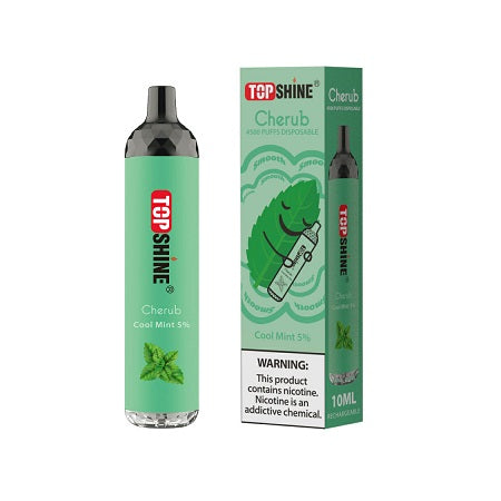 TOPSHINE DISPOSABLE - COOL MINT - 4500 PUFFS