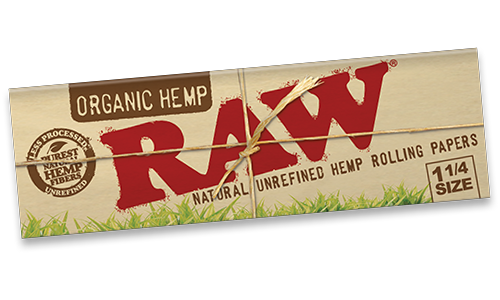 RAW ORGANIC 1 1/4 PAPERS