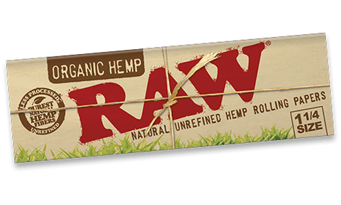 RAW ORGANIC 1 1/4 PAPERS